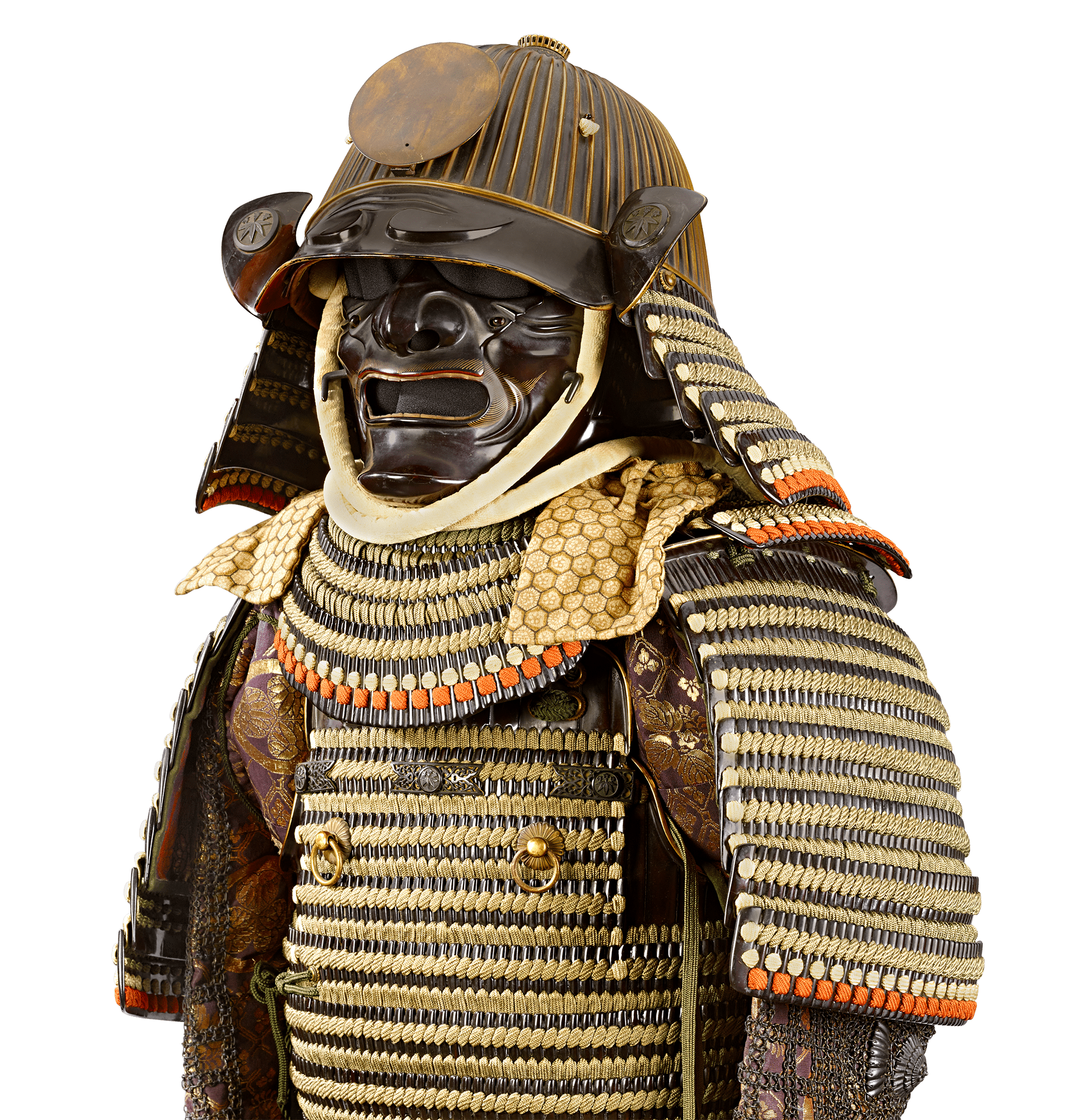 Edo-period Green-Laced Samurai Suit