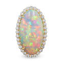 Ethiopian Opal Ring, 18.95 carats