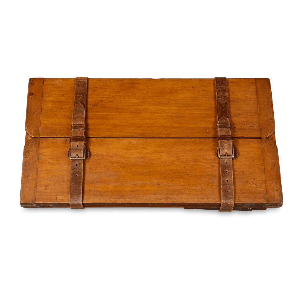 19th-Century Folding Picnic and Cards Table