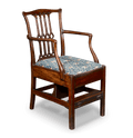 Chippendale-Style Metamorphic Library Chair