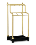 Two Level Brass Cane Stand