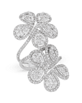 Floral Diamond Ring, 3.20 carats