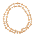 Rose Gold Flower Necklace