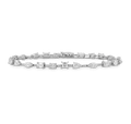 Multi-Shape Diamond Tennis Bracelet, 4.98 carats