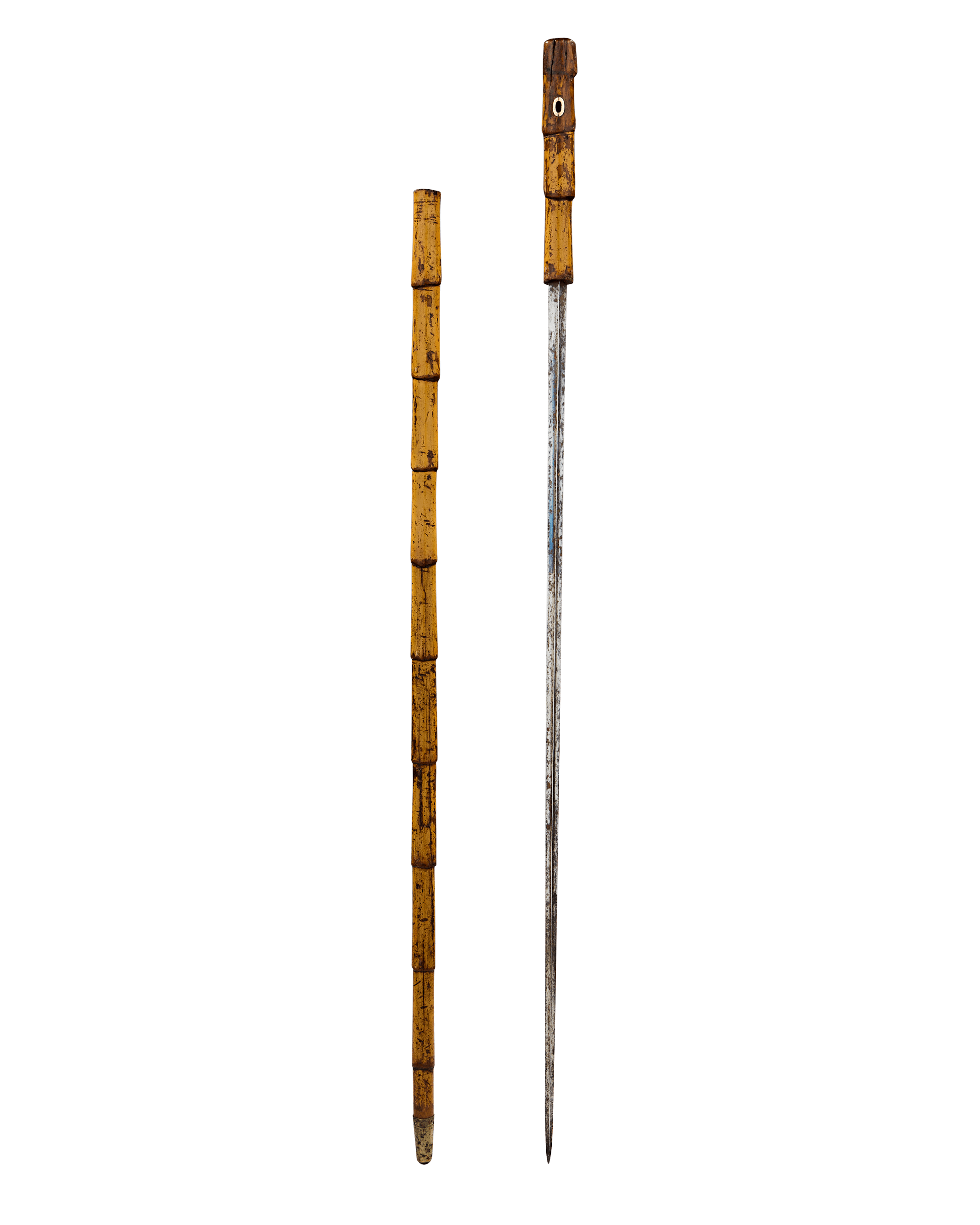 English Bamboo Sword Cane
