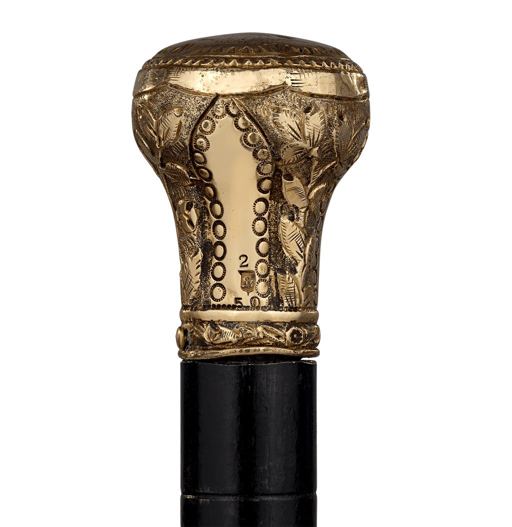 Gold-Handled Sword Cane