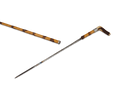 Bamboo and Silver Sword Cane