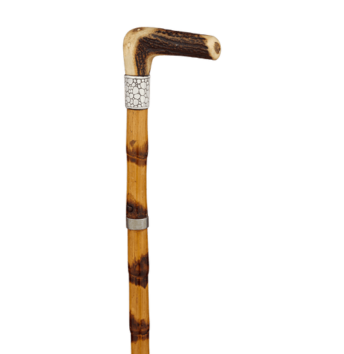 Bamboo and Silver Sword Cane