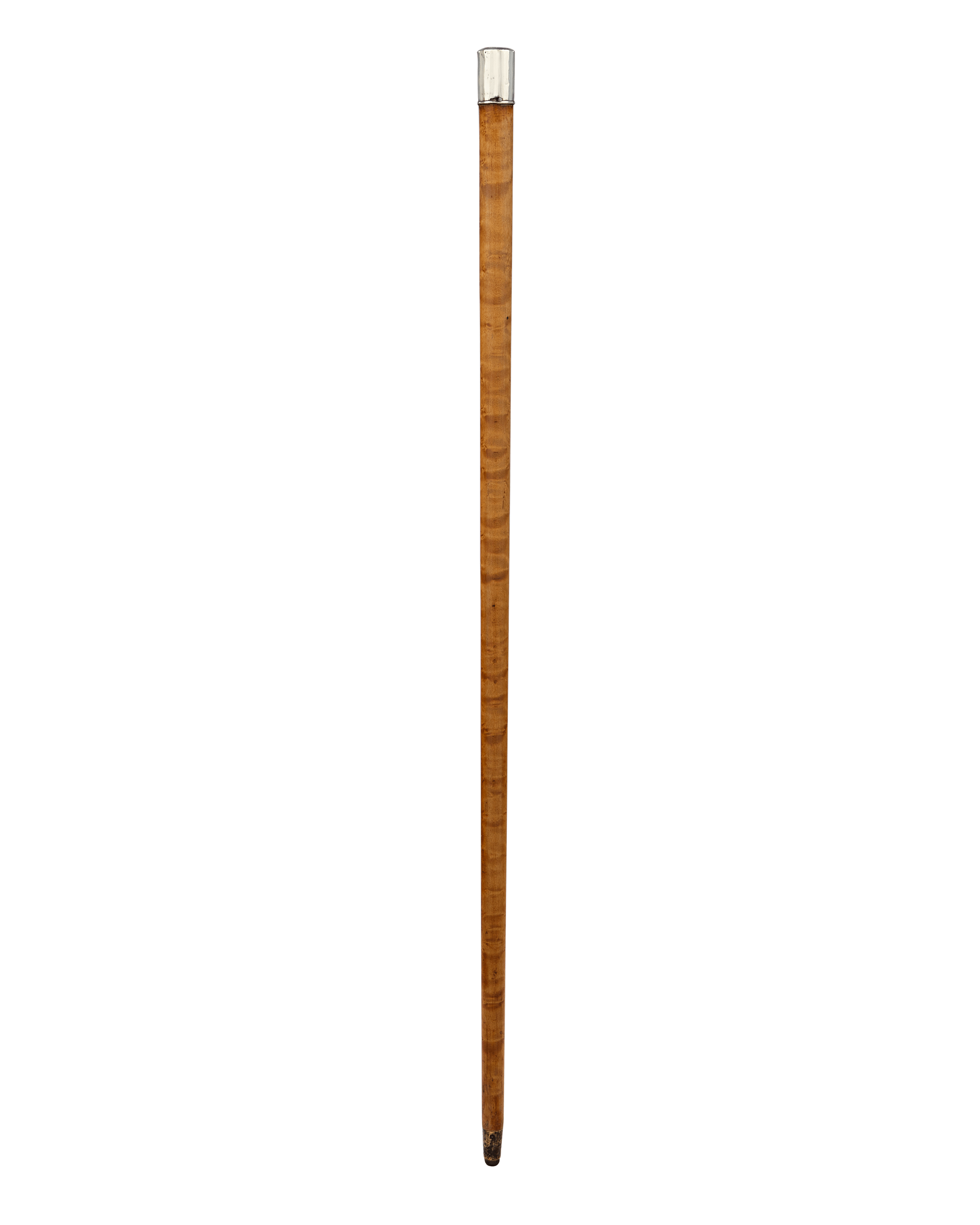 19th-century Silver Dagger Cane