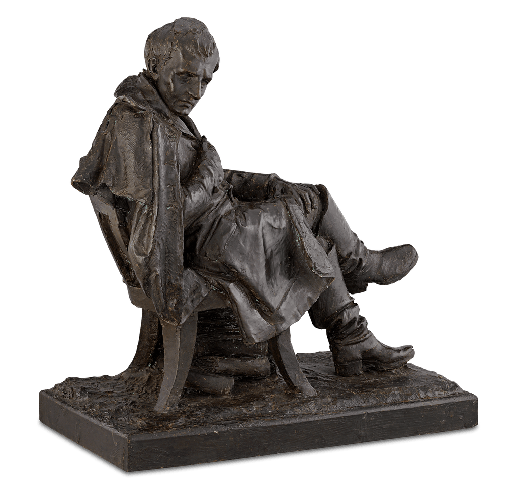 Terracotta Statue of Emperor Napoleon at St. Helena