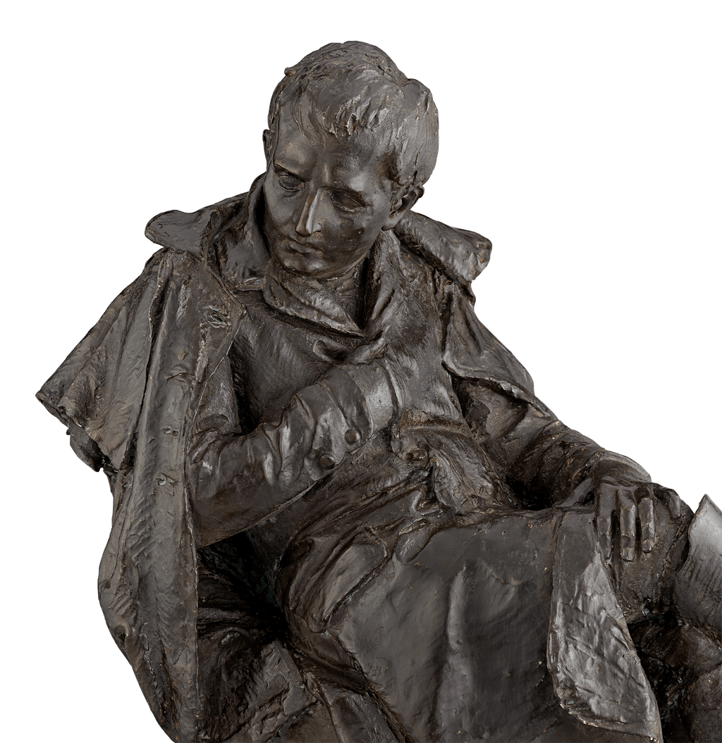Terracotta Statue of Emperor Napoleon at St. Helena