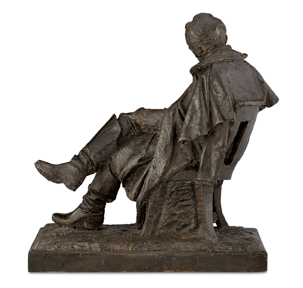 Terracotta Statue of Emperor Napoleon at St. Helena