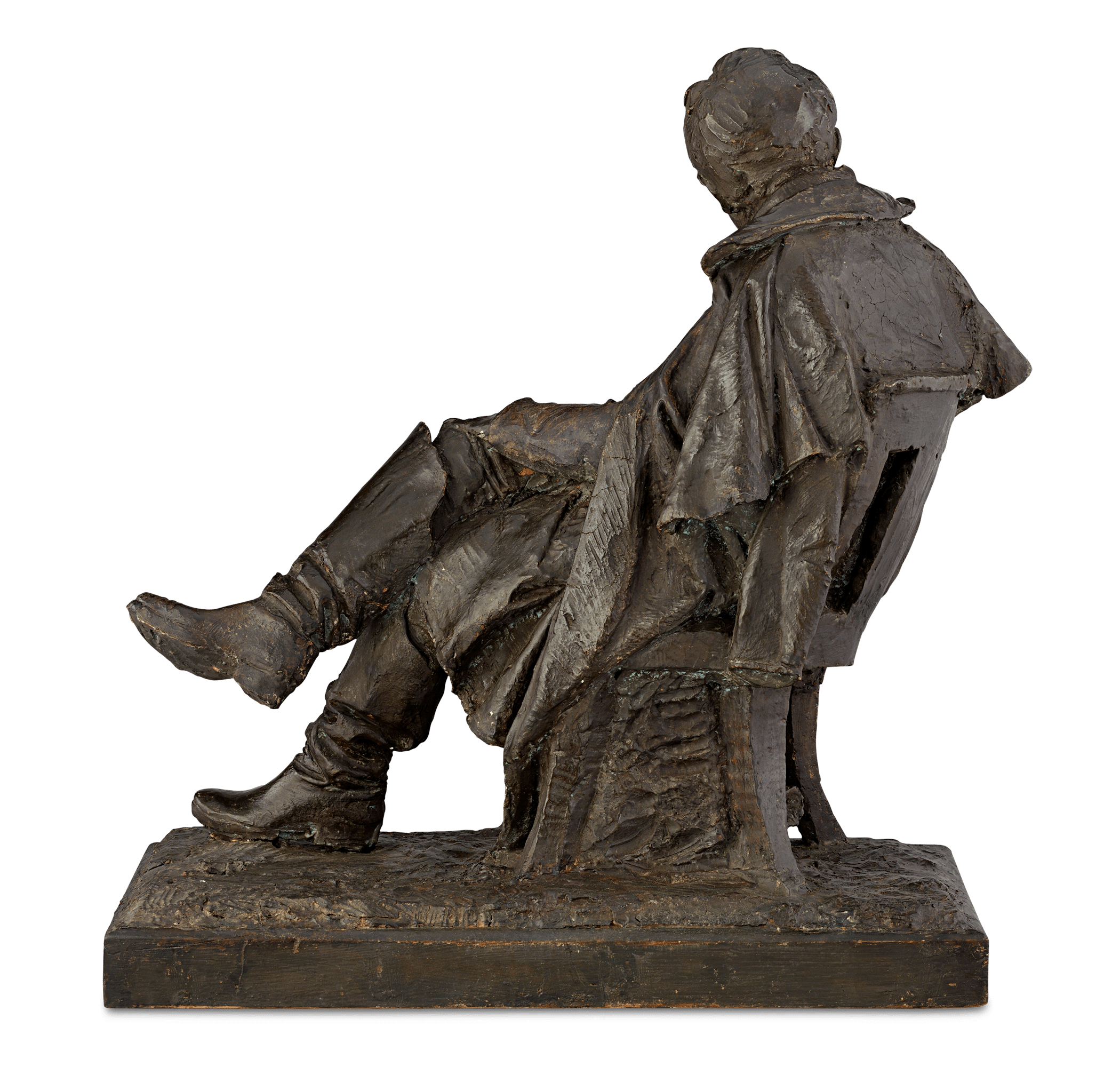 Terracotta Statue of Emperor Napoleon at St. Helena