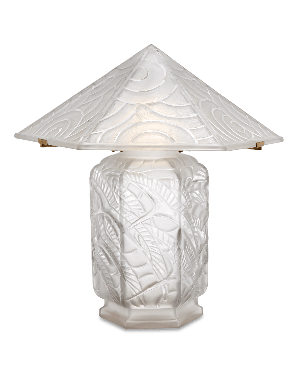 Art Deco Table Lamp by Pierre D'Avesn