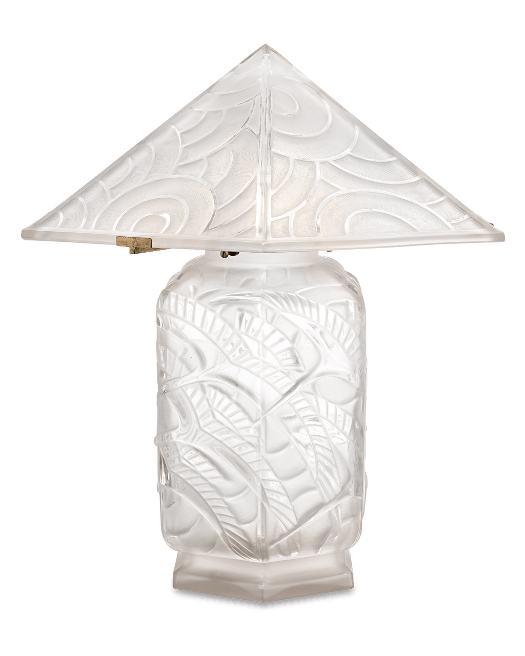 Art Deco Table Lamp by Pierre D'Avesn