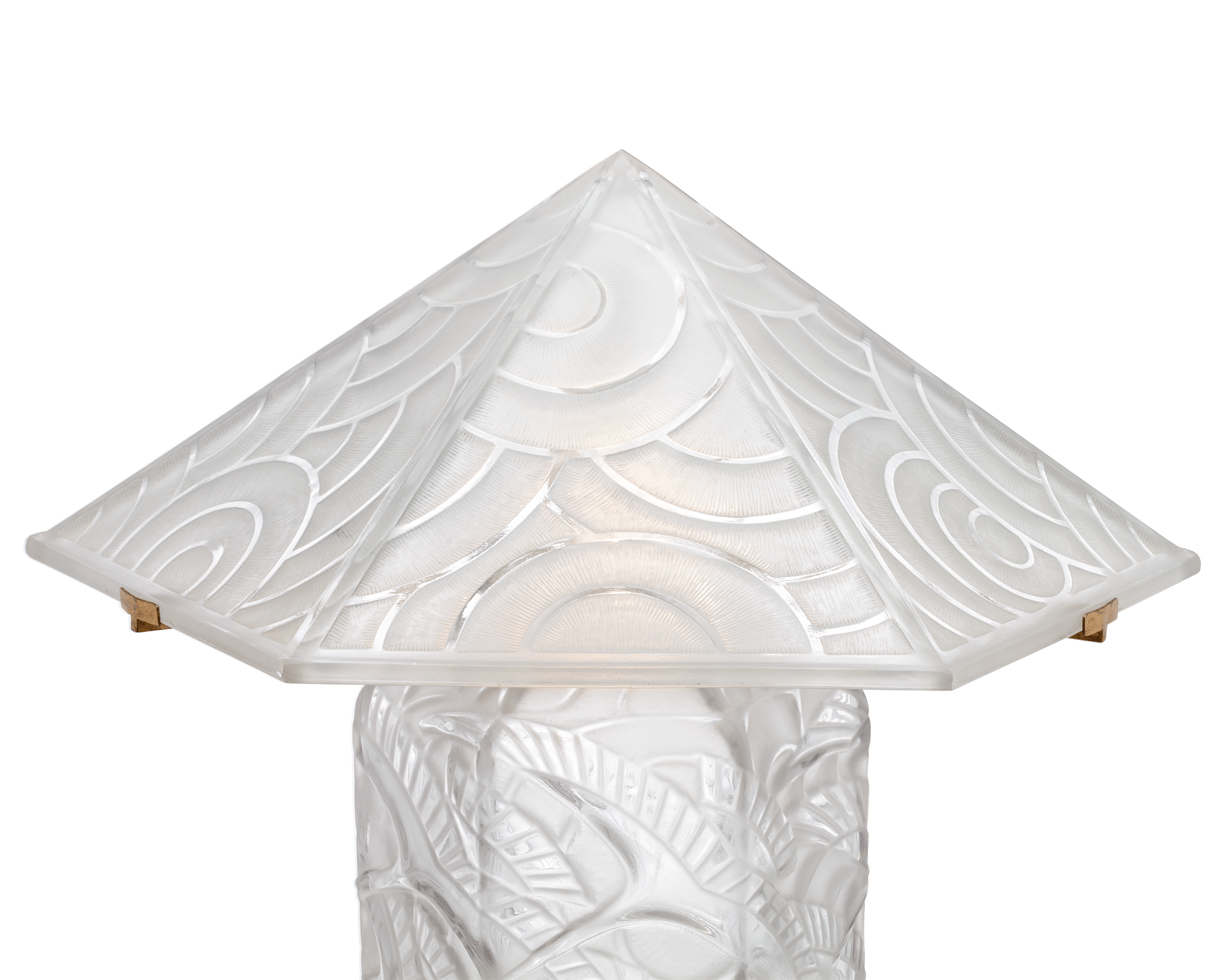 Art Deco Table Lamp by Pierre D'Avesn