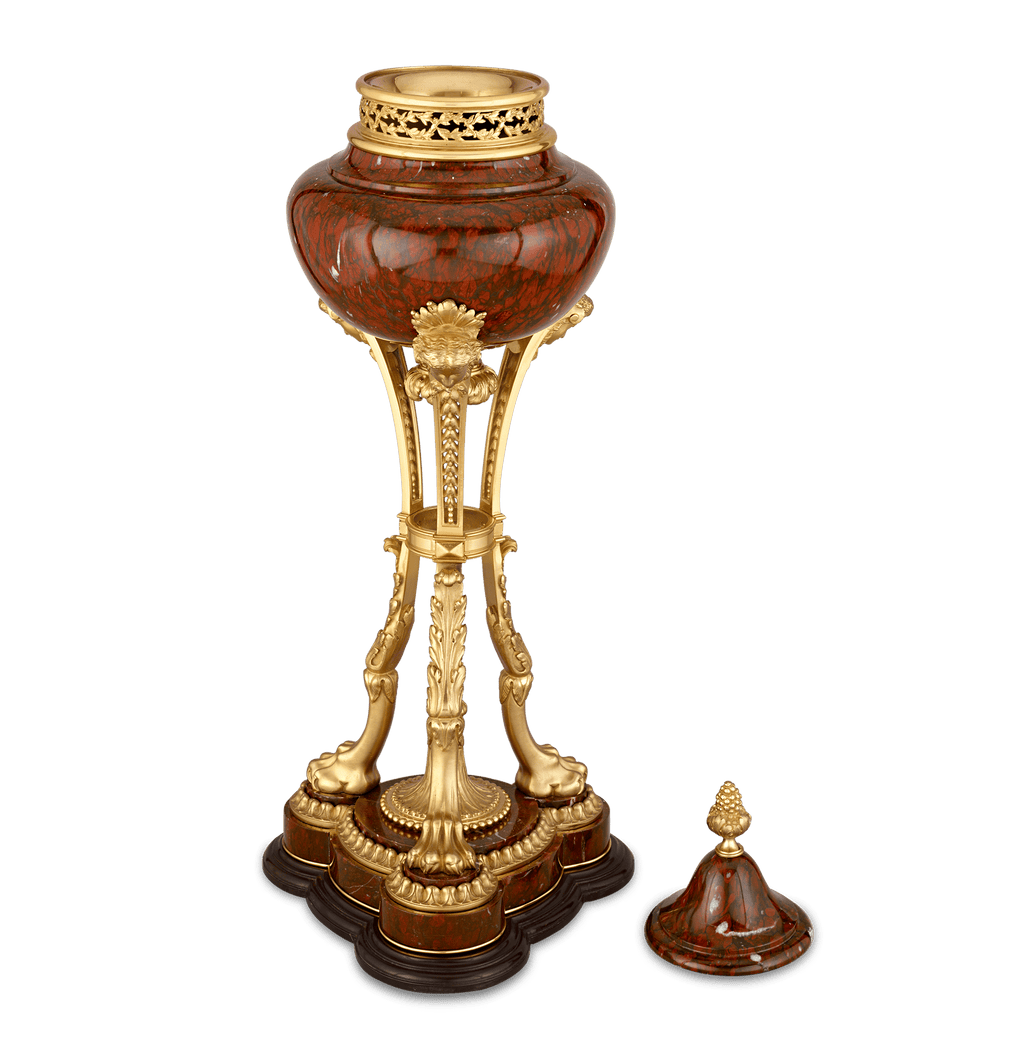 Pair of Napoleon III Royal Rouge Griotte Athenienne