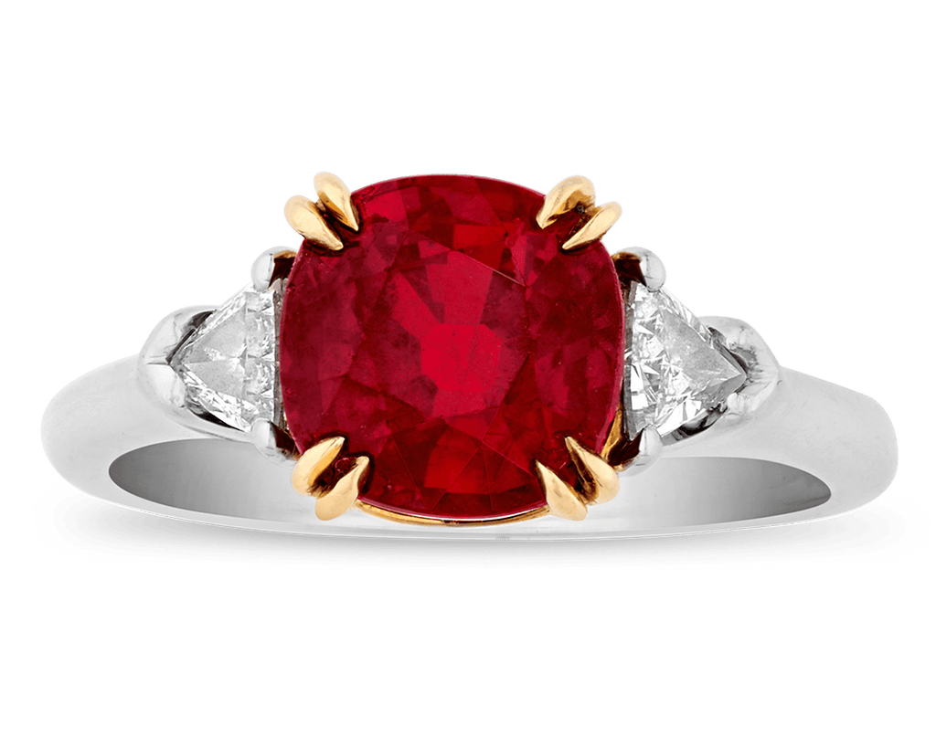 Burma Ruby Ring, 3.02 carats