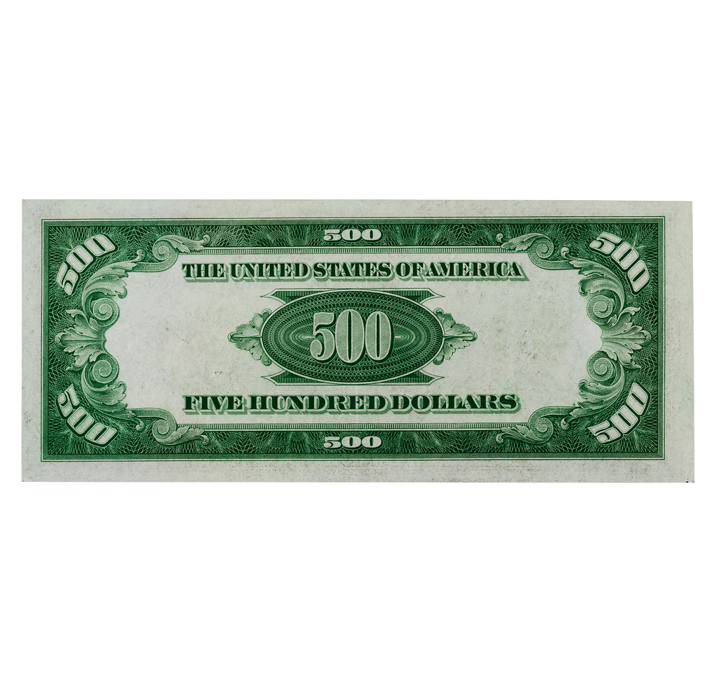 U.S. Federal Reserve Note $500