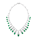 Colombian Emerald Necklace, 24.37 carats
