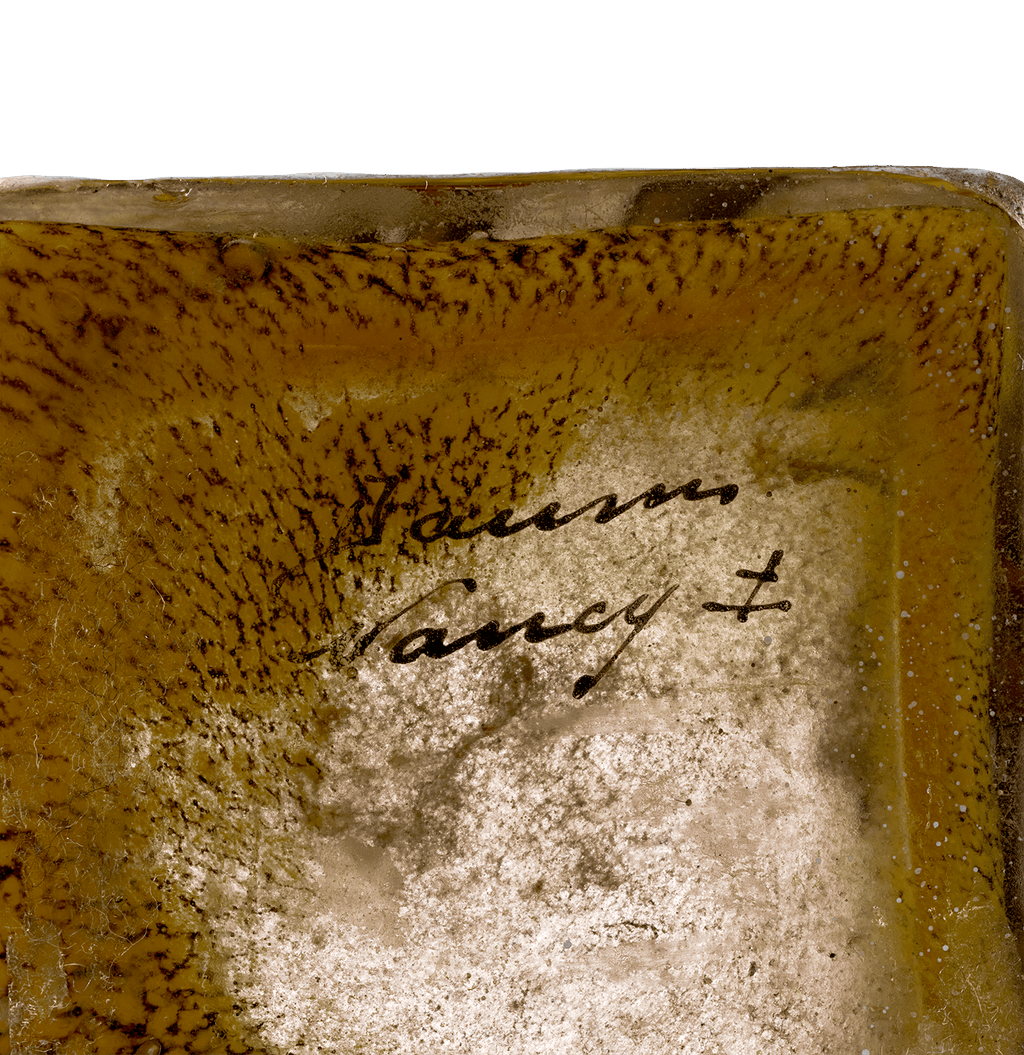 Winter Landscape Vase by Daum Nancy
