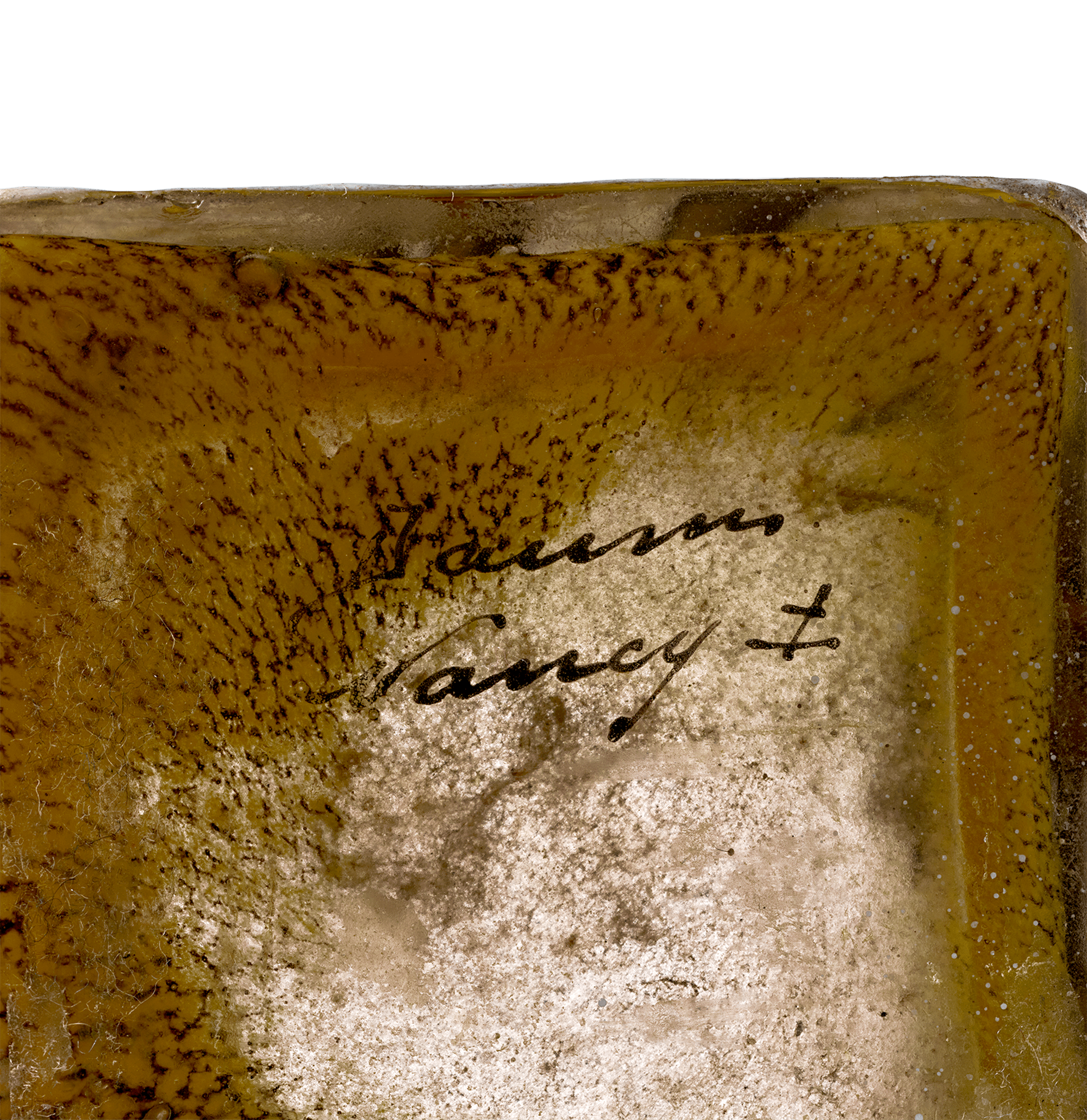 Winter Landscape Vase by Daum Nancy