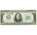 $500 Federal Reserve Note: PMG grade 64EPQ