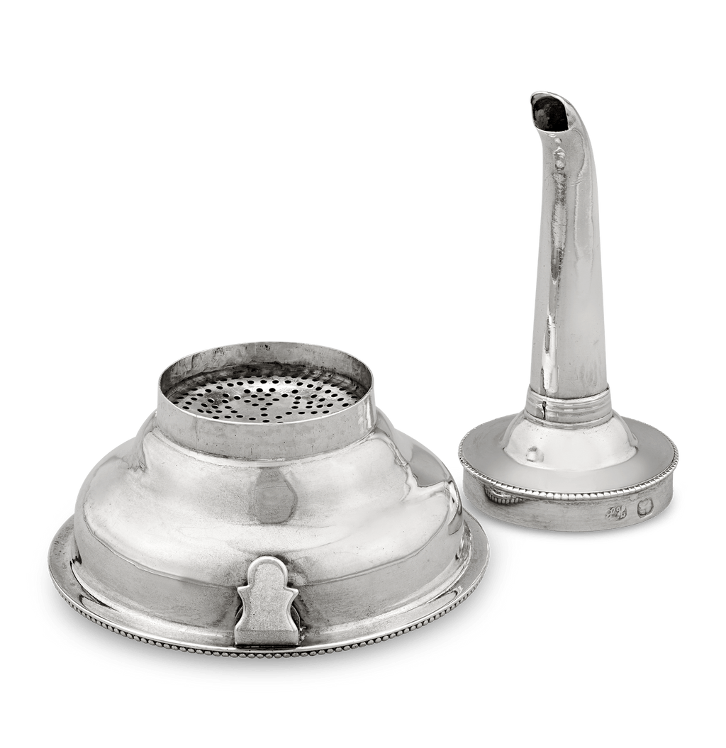 Georgian Silver Wine Funnel by Hester Bateman