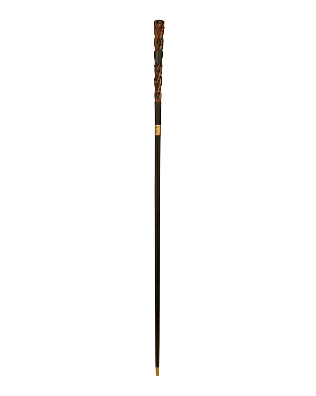 Carved Tortoiseshell Cane