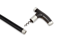 Black Horn Corkscrew Cane