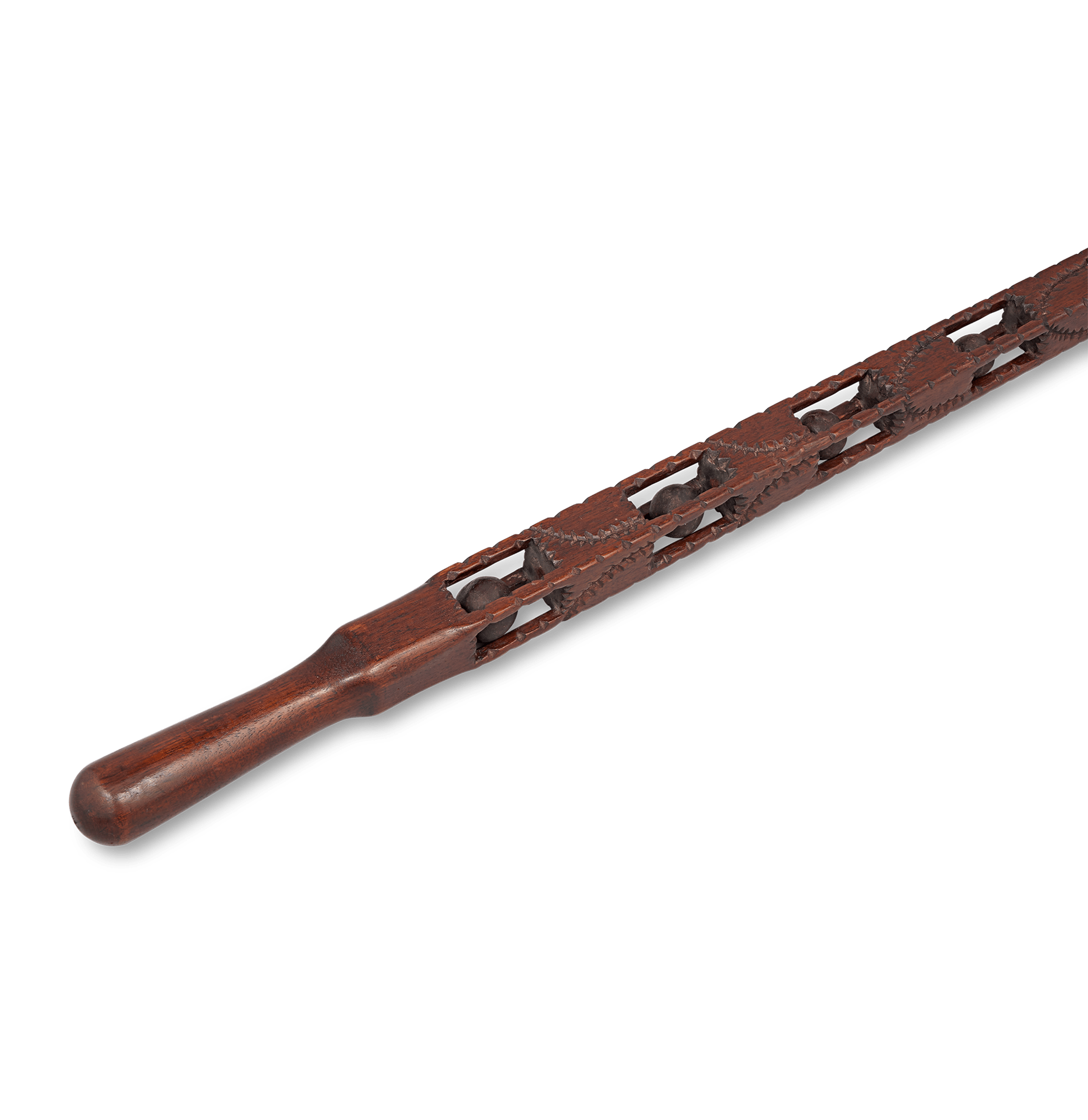Carved Puzzle Cane