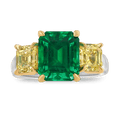 Untreated Emerald Ring, 4.62 carats