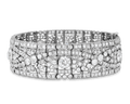 Oscar Heyman Belle Époque Diamond Bracelet, 19.50 carats