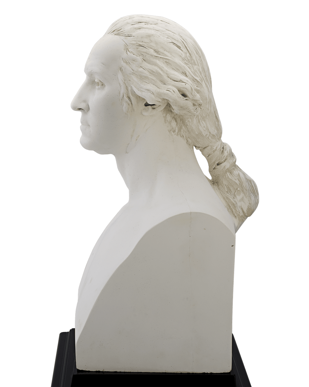 Plaster Bust of George Washington by Jean-Antoine Houdon