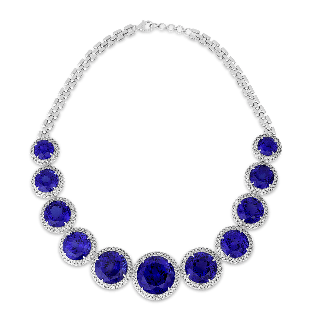 Tanzanite Necklace, 304.66 Carats