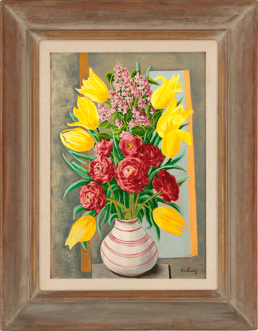 Bouquet de fleurs by Moïse Kisling
