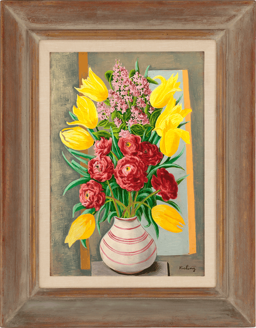 Bouquet de fleurs by Moïse Kisling