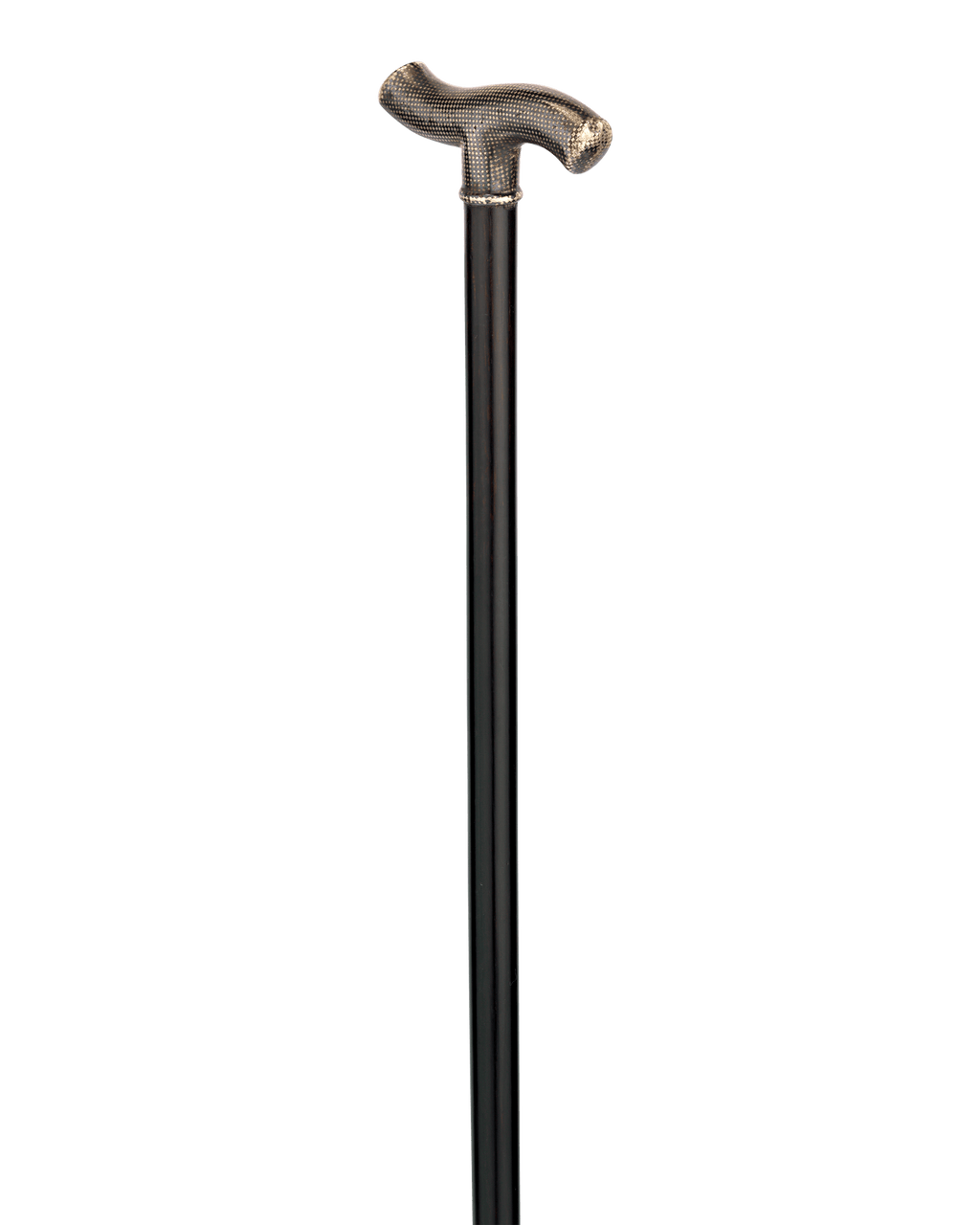 Niello Silver Cane