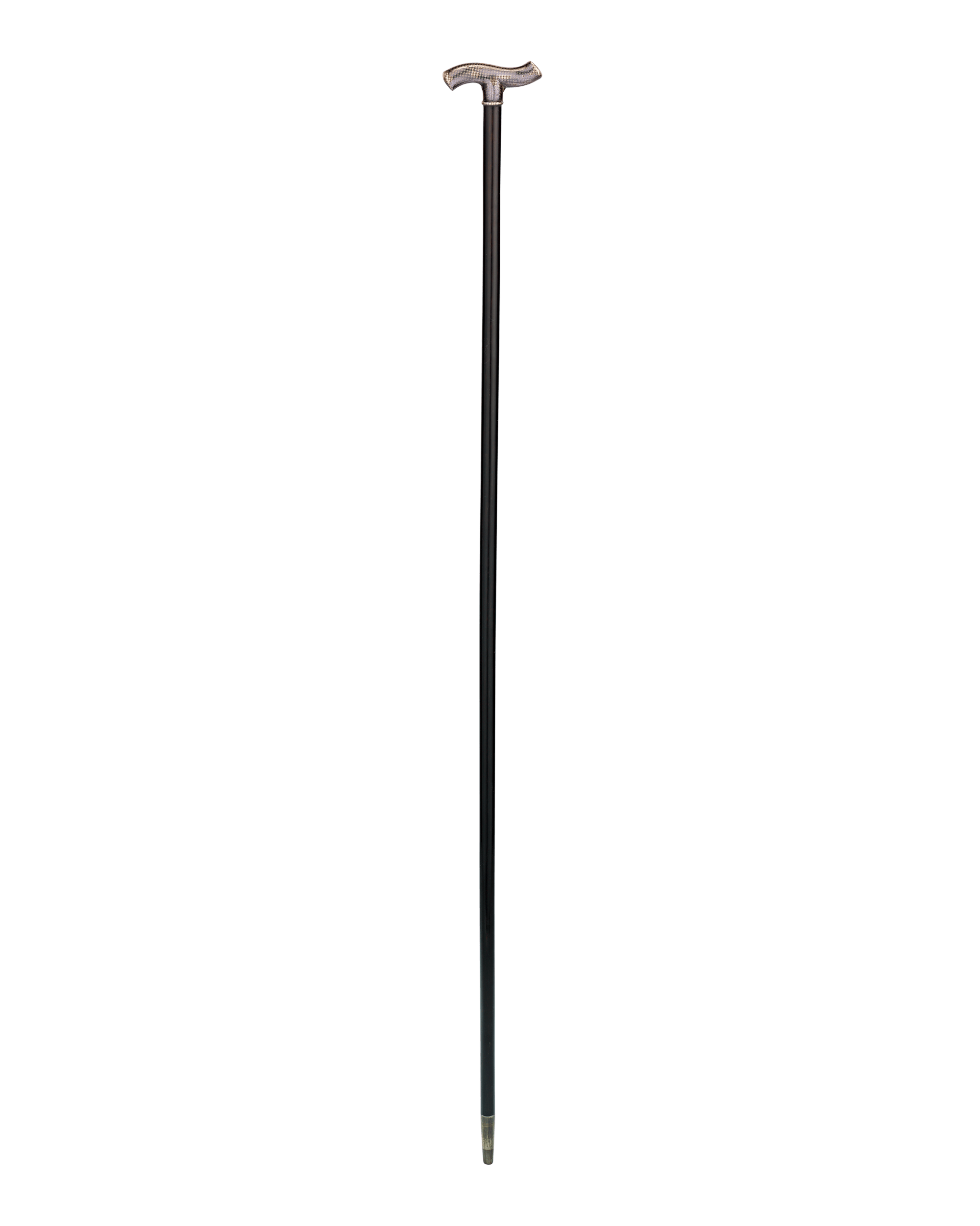 Niello Silver Cane