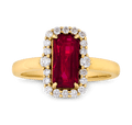 Untreated Ruby Ring, 2.01 carats