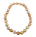Yangtze Fireball Pearl Necklace, 13-16mm