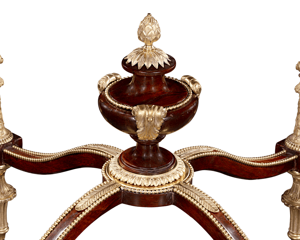 Falcon's Eye and Tiger's Eye Table by Théodore Millet