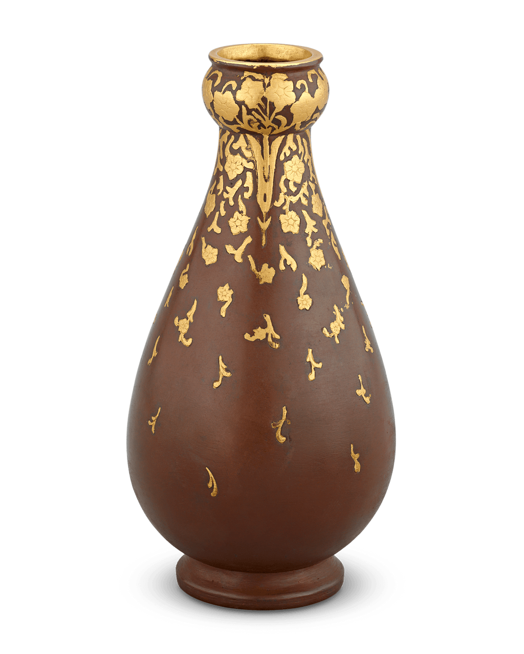 Christofle Gilt Bronze Vase