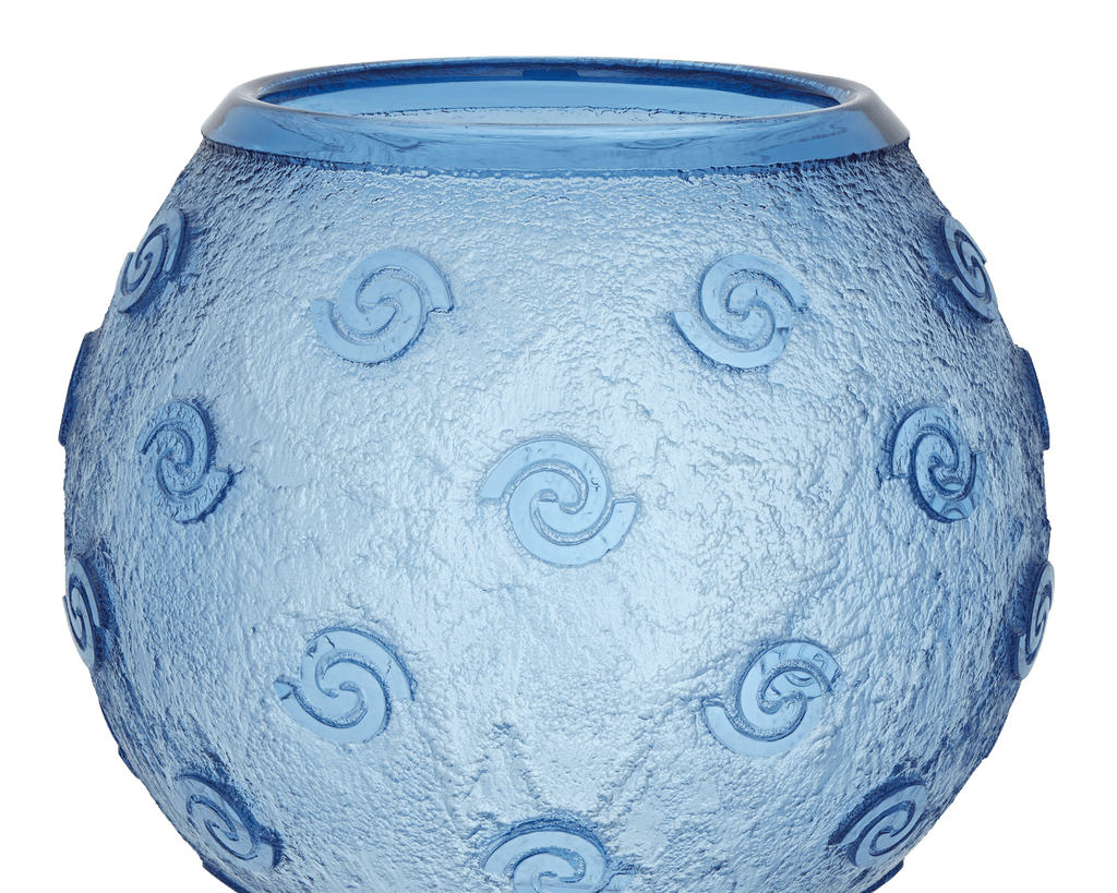 Daum Nancy Acid-Etched Vase