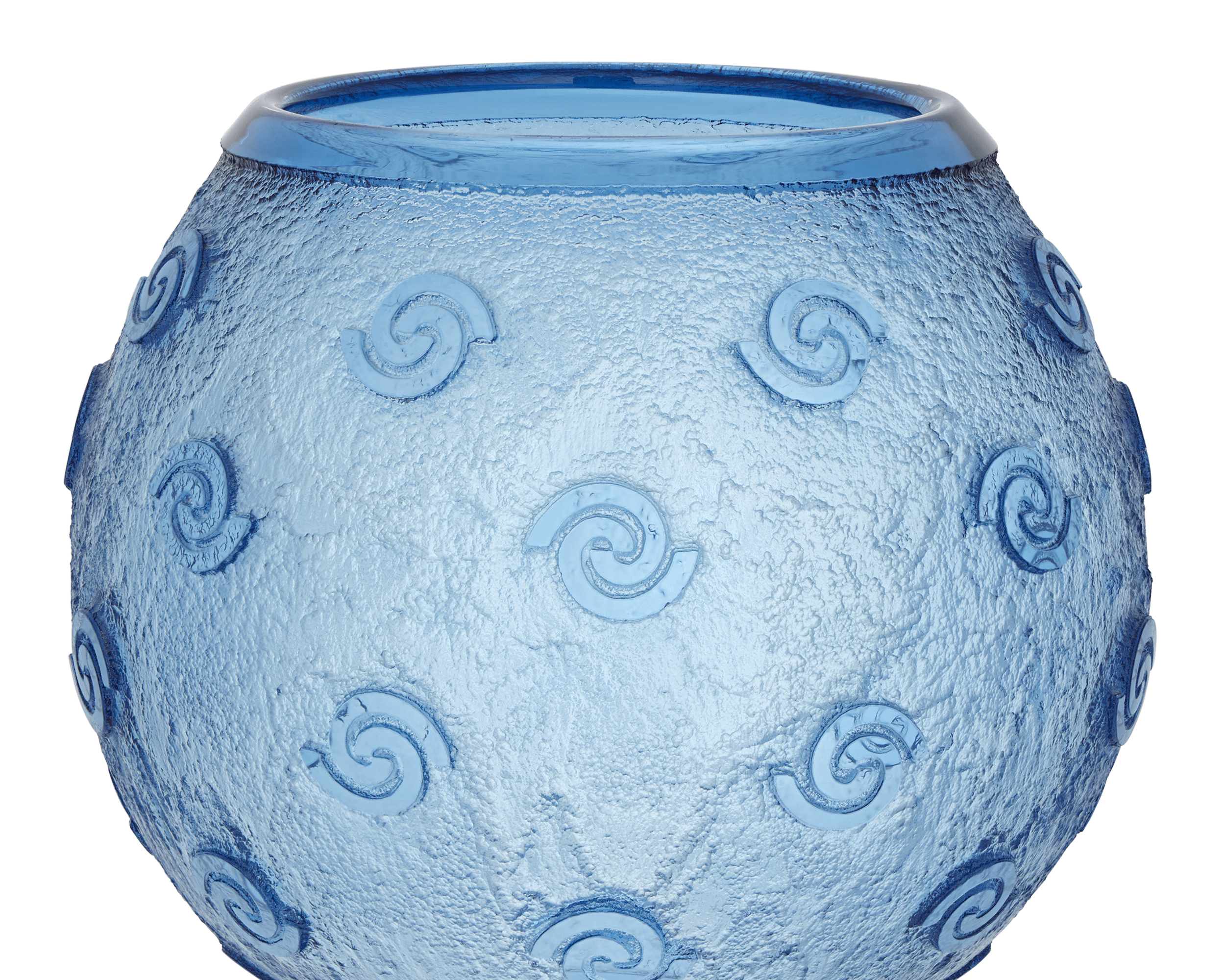 Daum Nancy Acid-Etched Vase