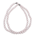 Double Strand Akoya Pearl Necklace