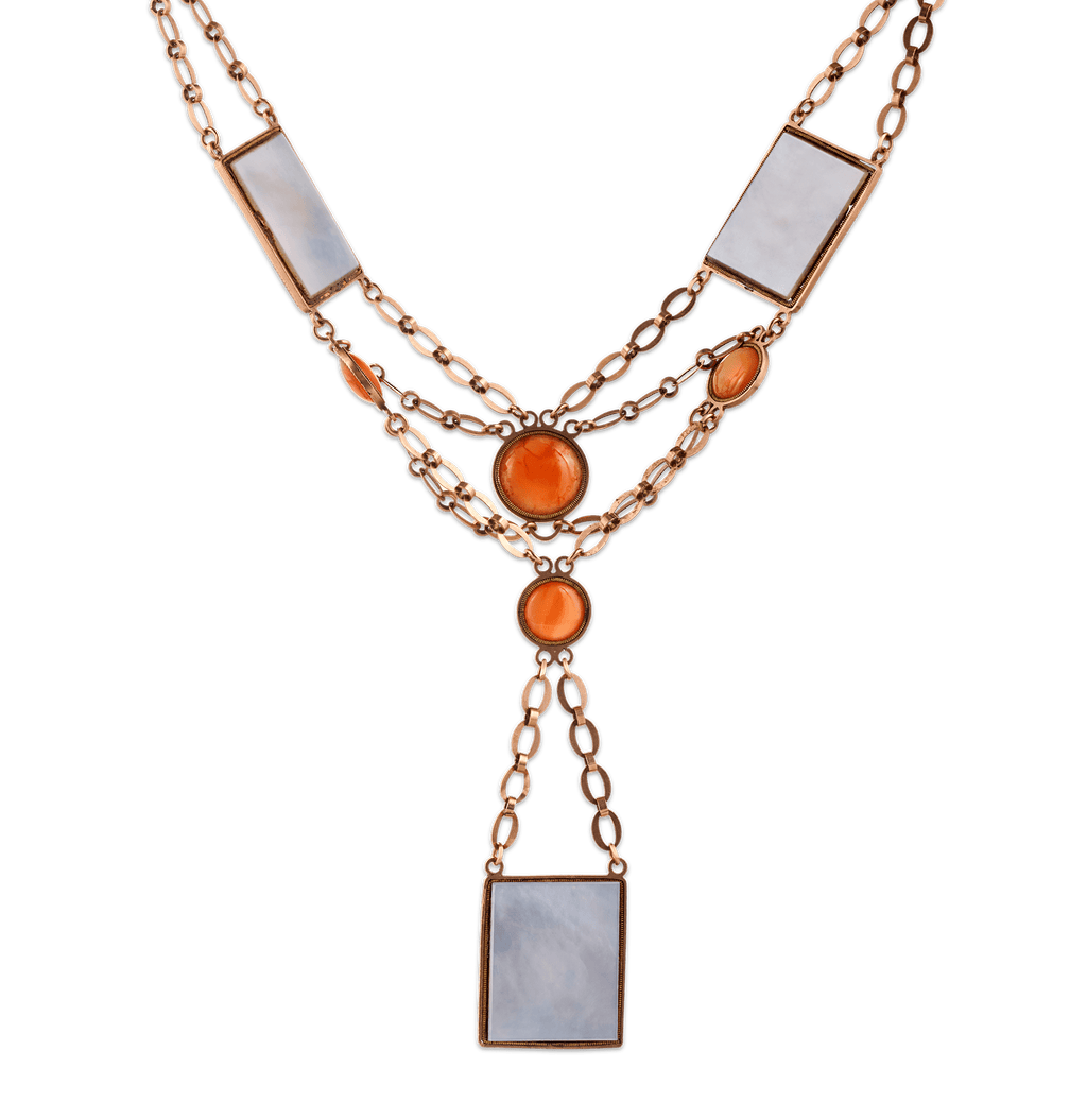 First Empire Napoleonic Portrait Necklace