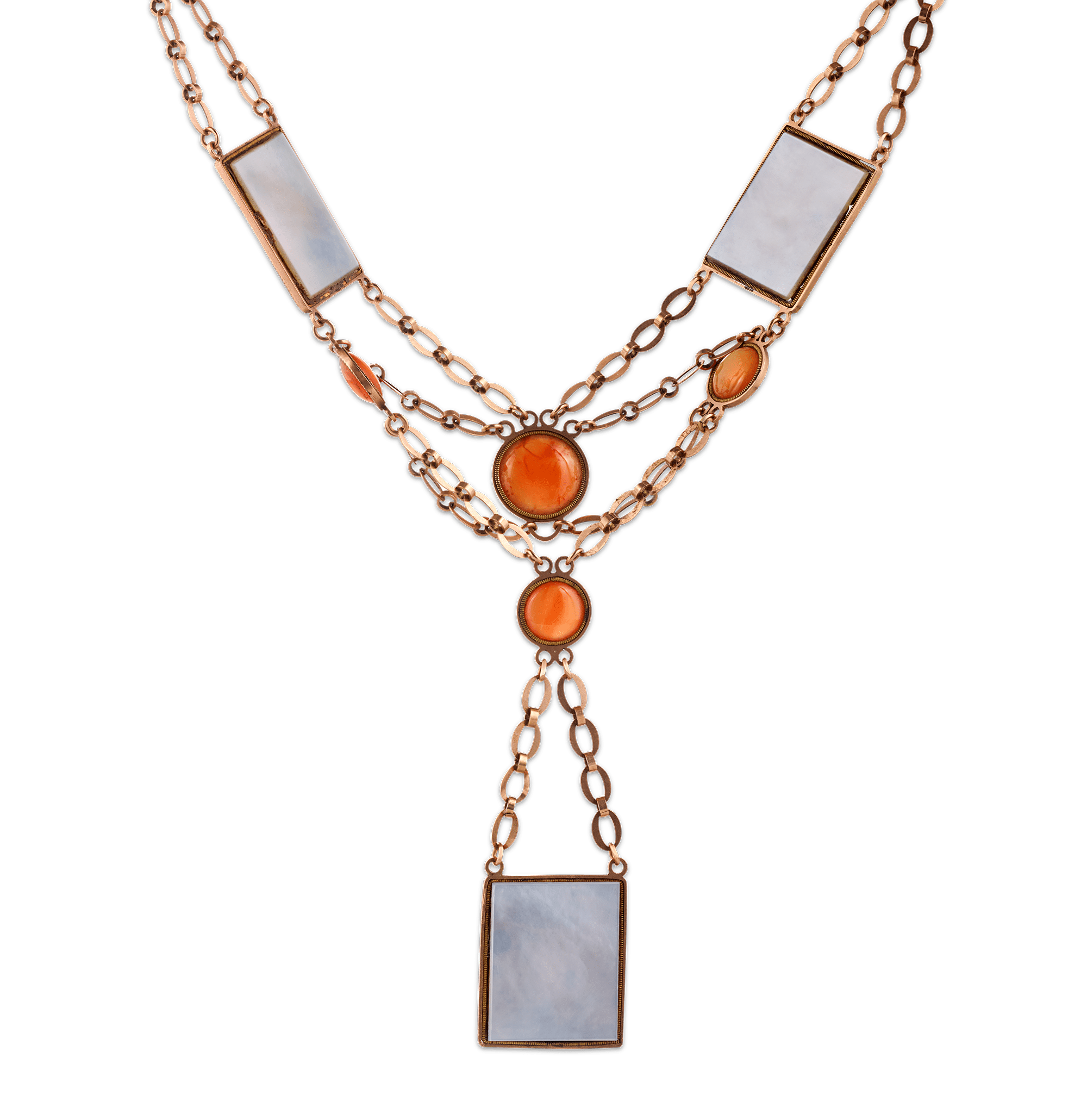 First Empire Napoleonic Portrait Necklace