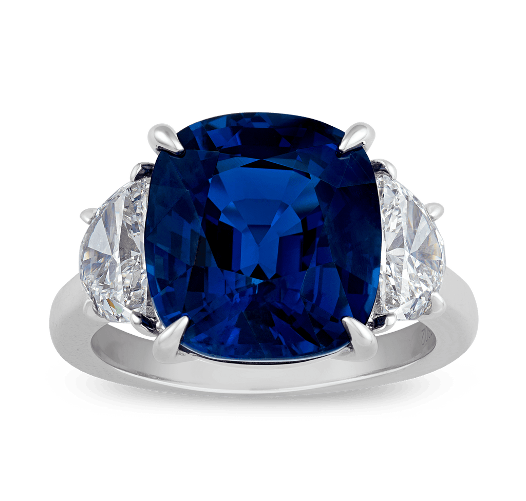 Untreated Thai Sapphire Ring, 9.85 Carats