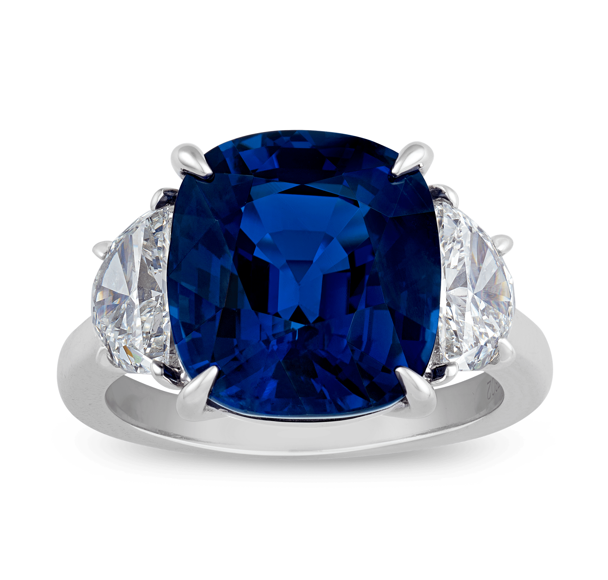 Untreated Thai Sapphire Ring, 9.85 Carats